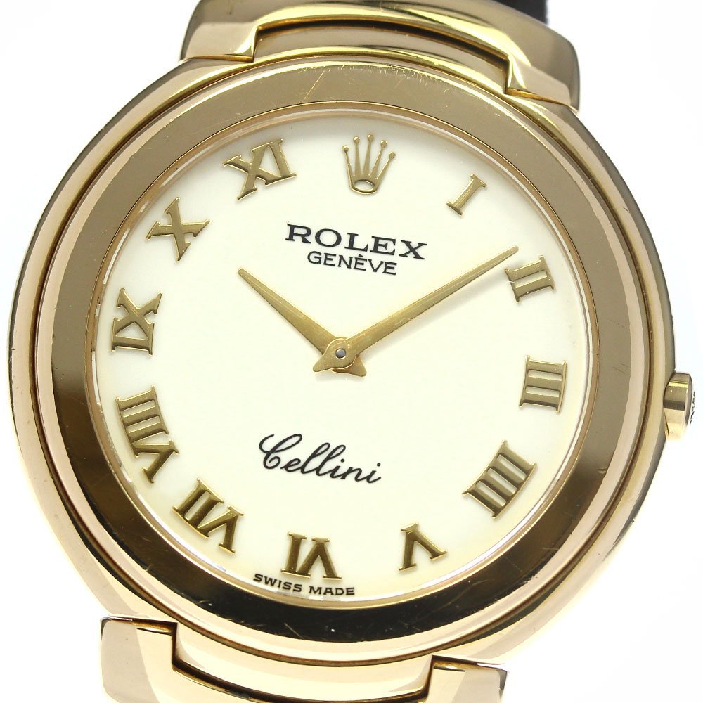 公式ショップ】 チェリーニ 6623/8 ROLEX ロレックス K18YG _708037