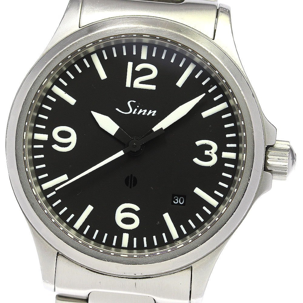 驚きの値段】 Sinn ジン 656 _767273 メンズ 自動巻き デイト ジン