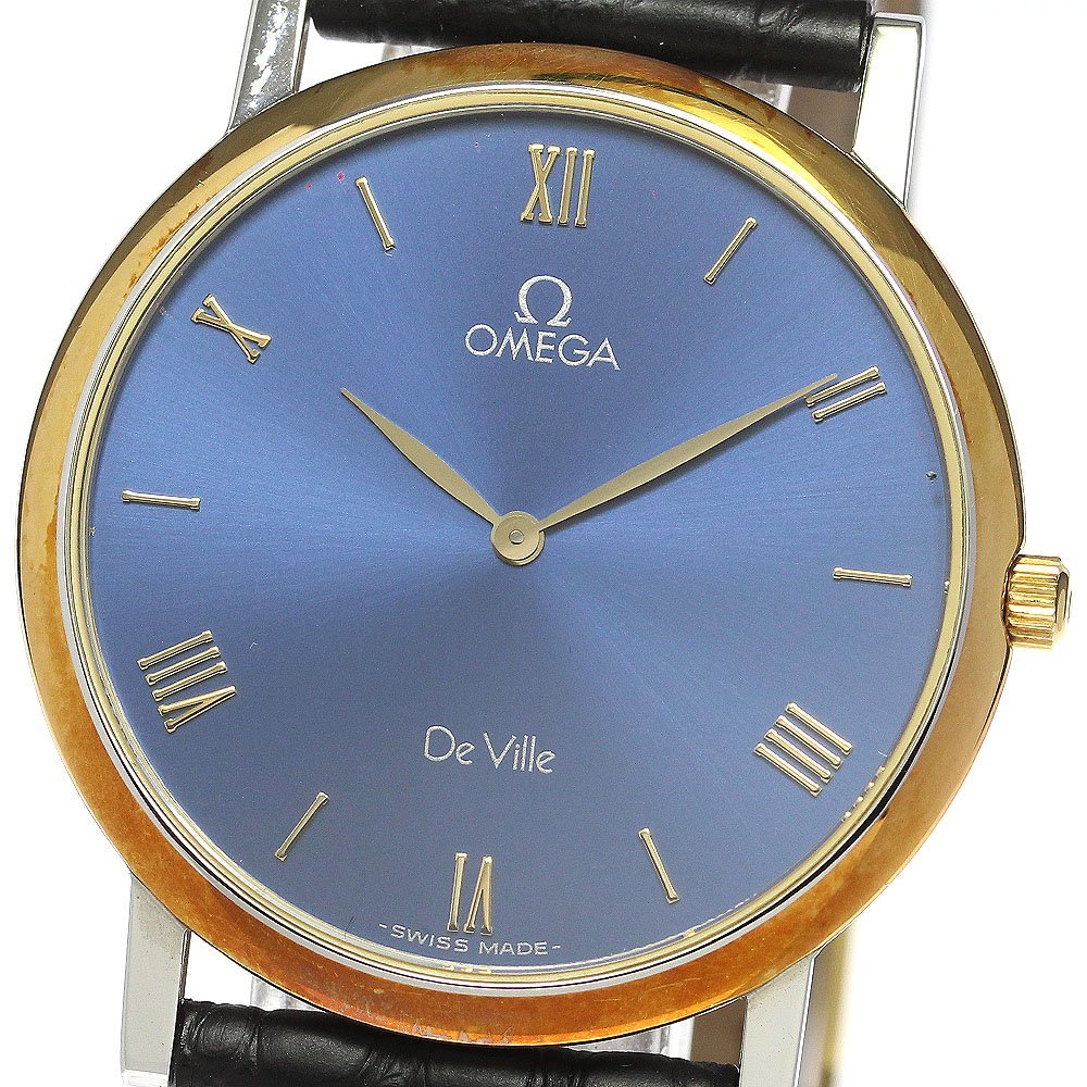 最大の割引 YGベゼル デビル OMEGA オメガ クォーツ _771399 良品