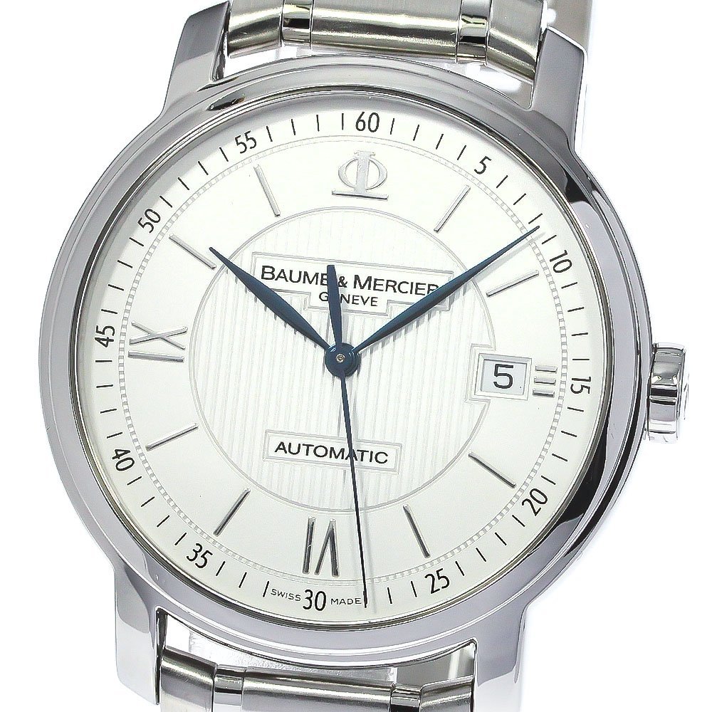 ボーム＆メルシェ Baume & Mercier MOA10085/65615 クラシマ デイト 自動巻き メンズ 良品 _771448