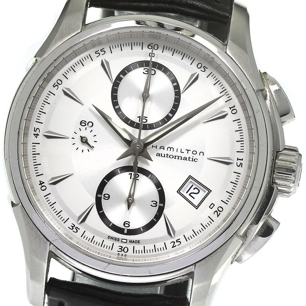 古典 メンズ SS シルバー H384110 クォーツ メンズ腕時計 シンライン