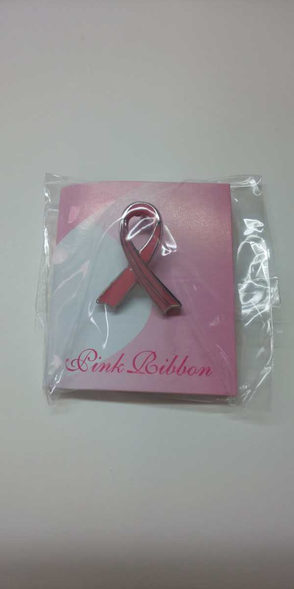 5個セット Pink Ribbon ピンクリボン ピンバッジ バッジ 2009年位の非売品