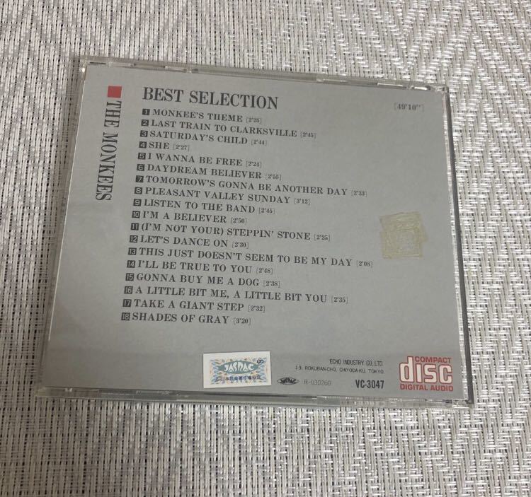 CD/ザ・モンキーズ/ベストセレクション/THE MONKEES/BEST SELECTION/帯付き_画像4