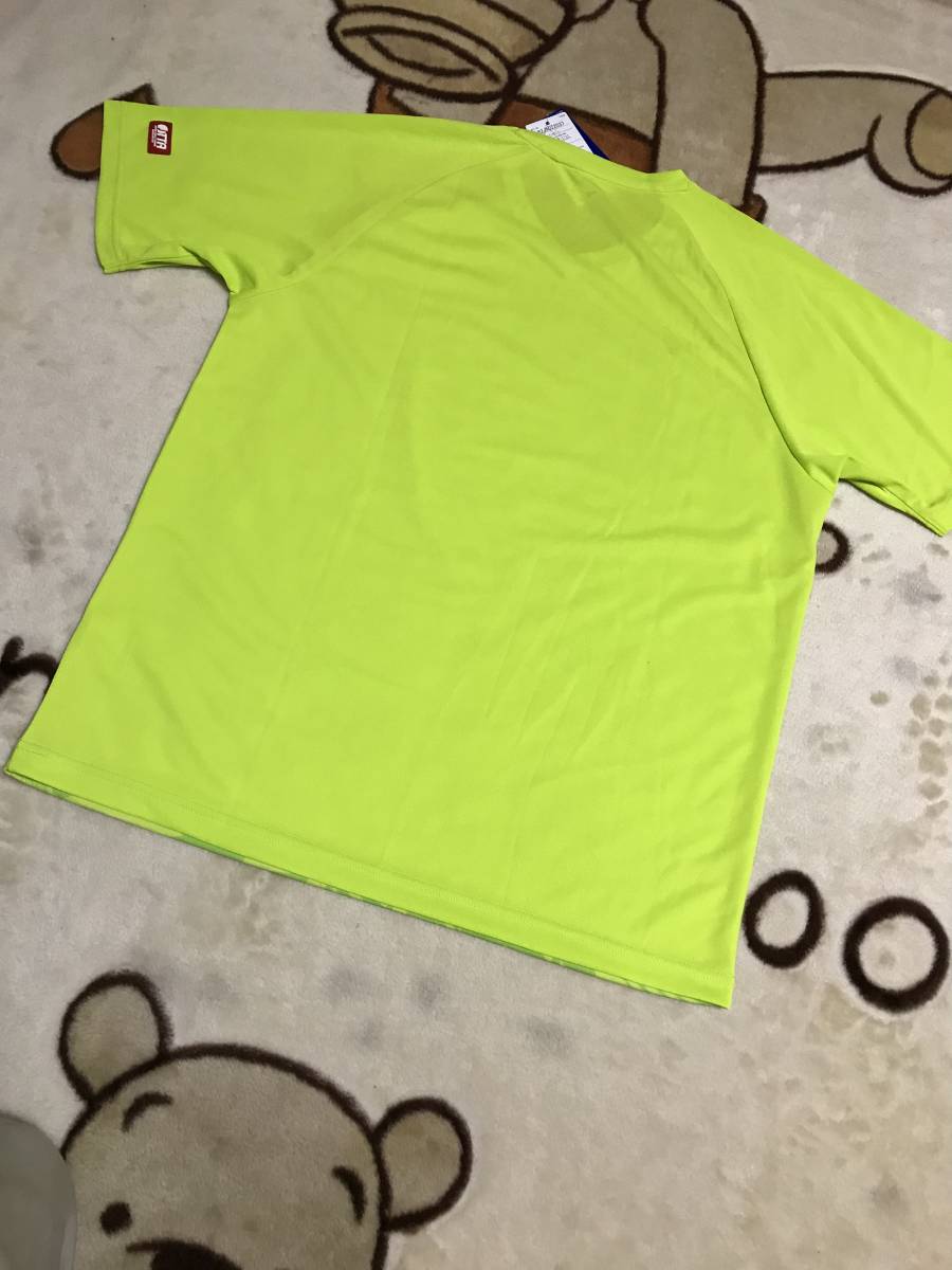 # Mizuno MIZUNO V шея игра рубашка для мужчин и женщин lime зеленый зеленый размер XL новый товар не использовался стоимость доставки 250 иен ~