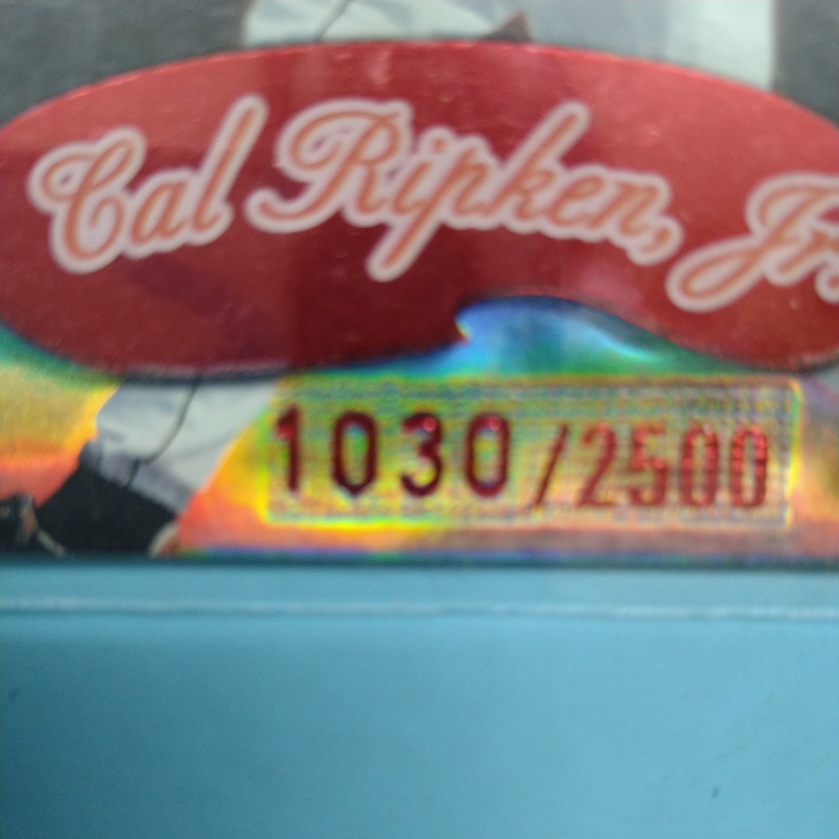 1999FLEER MYSTQUE Cal Ripken Jr カル・リプケン・ジュニア　2000枚限定パラレル　オリオールズ_画像2