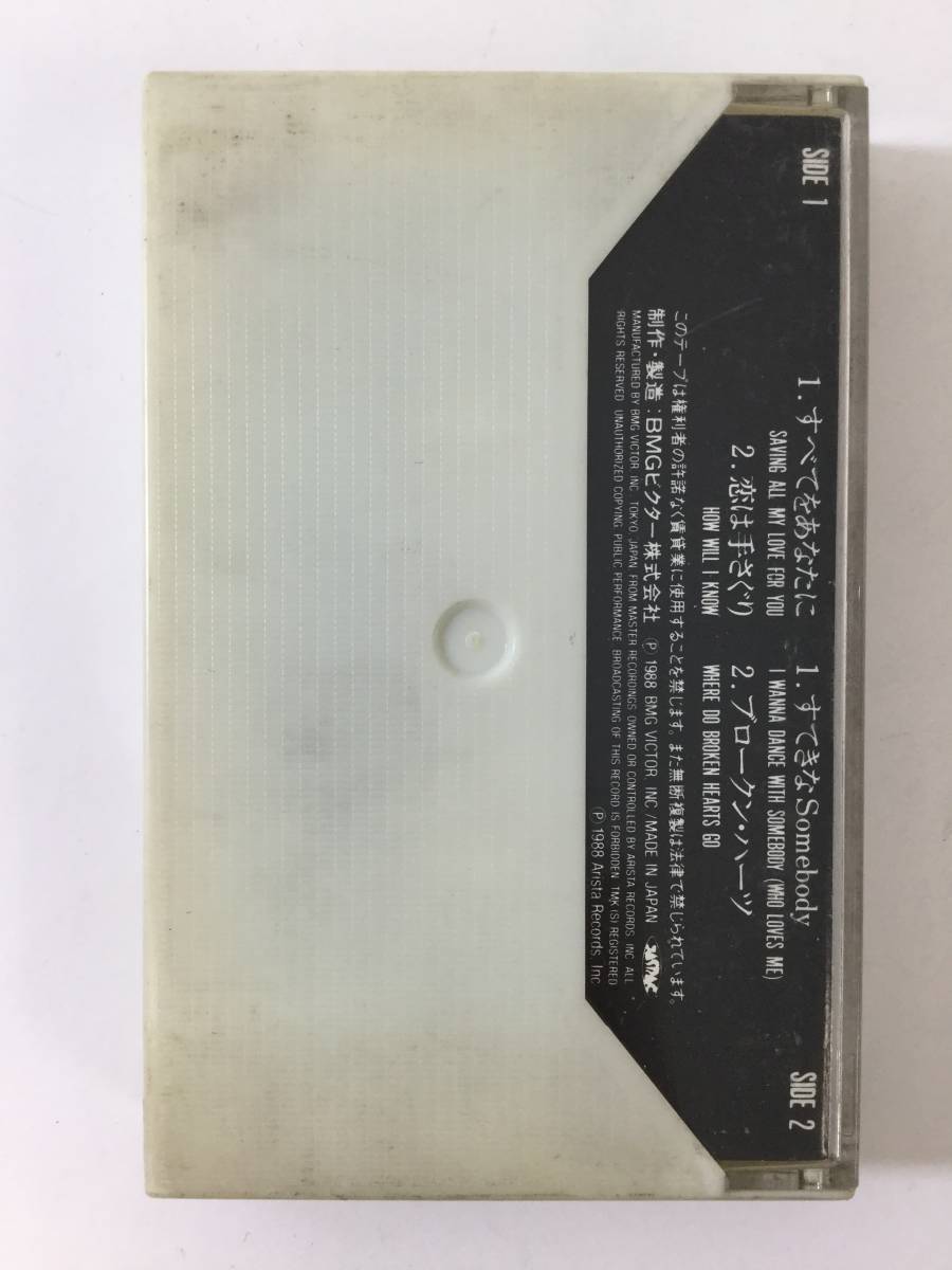 Q706 ホイットニー・ヒューストン NISSAY CENTURY SPECIAL 非売品 カセットテープ CC-1049_画像3