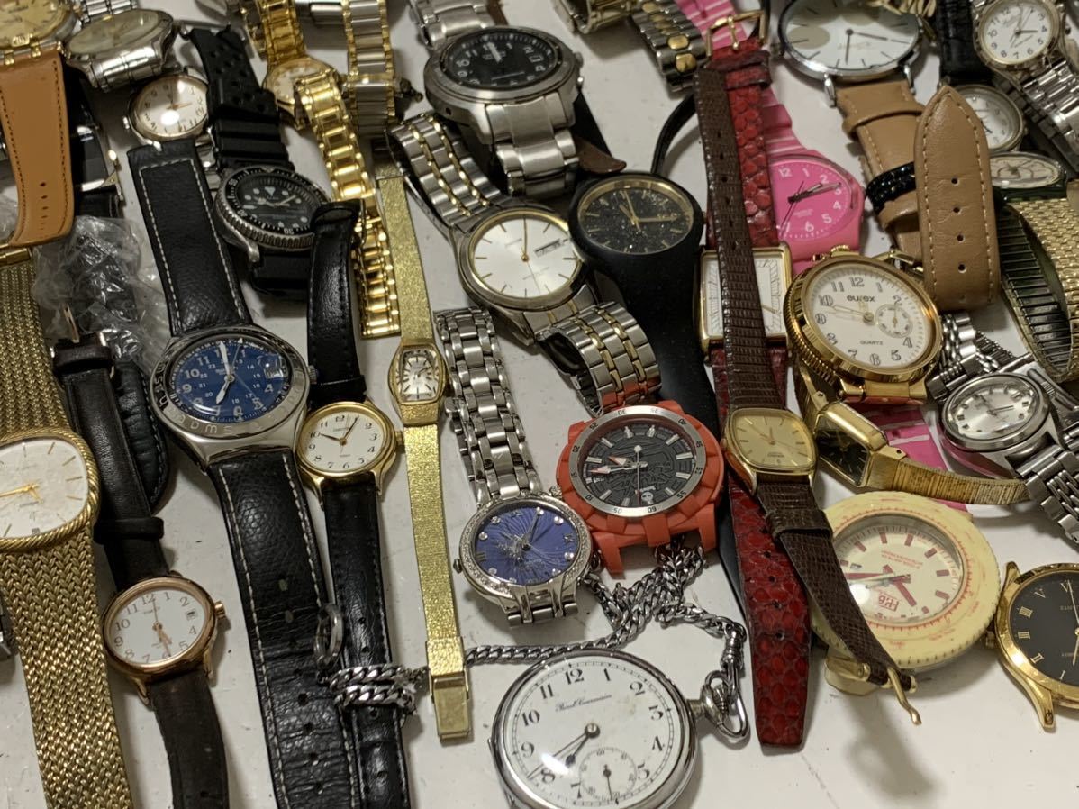 腕時計ジャンク品 腕時計大量200個 腕時計大量ジャンク　腕時計まとめ売り _画像5