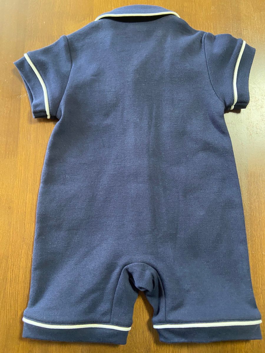 コトリ　可愛い　パジャマ　ロンパース　70サイズ(新品、未使用) 半袖ロンパース 前開き ショートオール