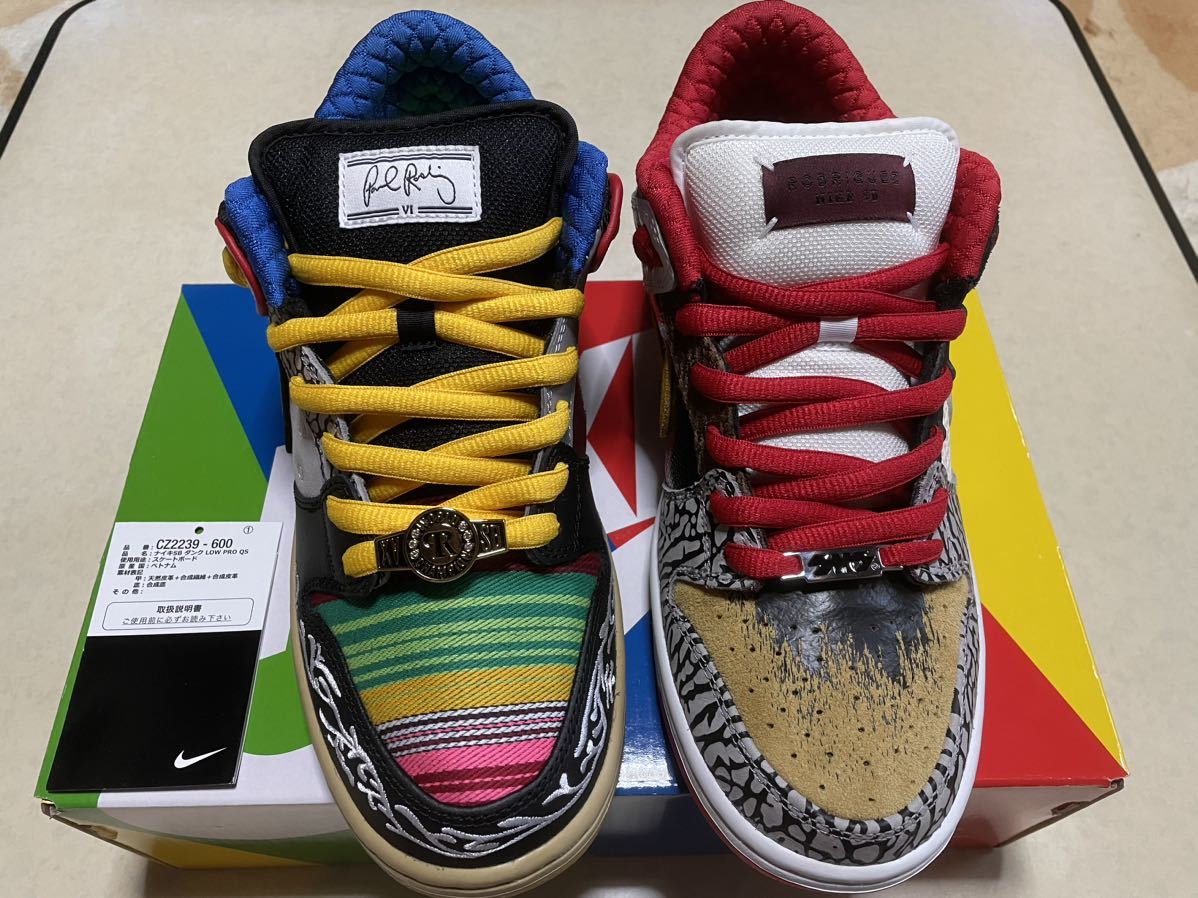 NIKE SB DUNK ダンク LOW WHAT THE P-ROD 26 5cm｜PayPayフリマ