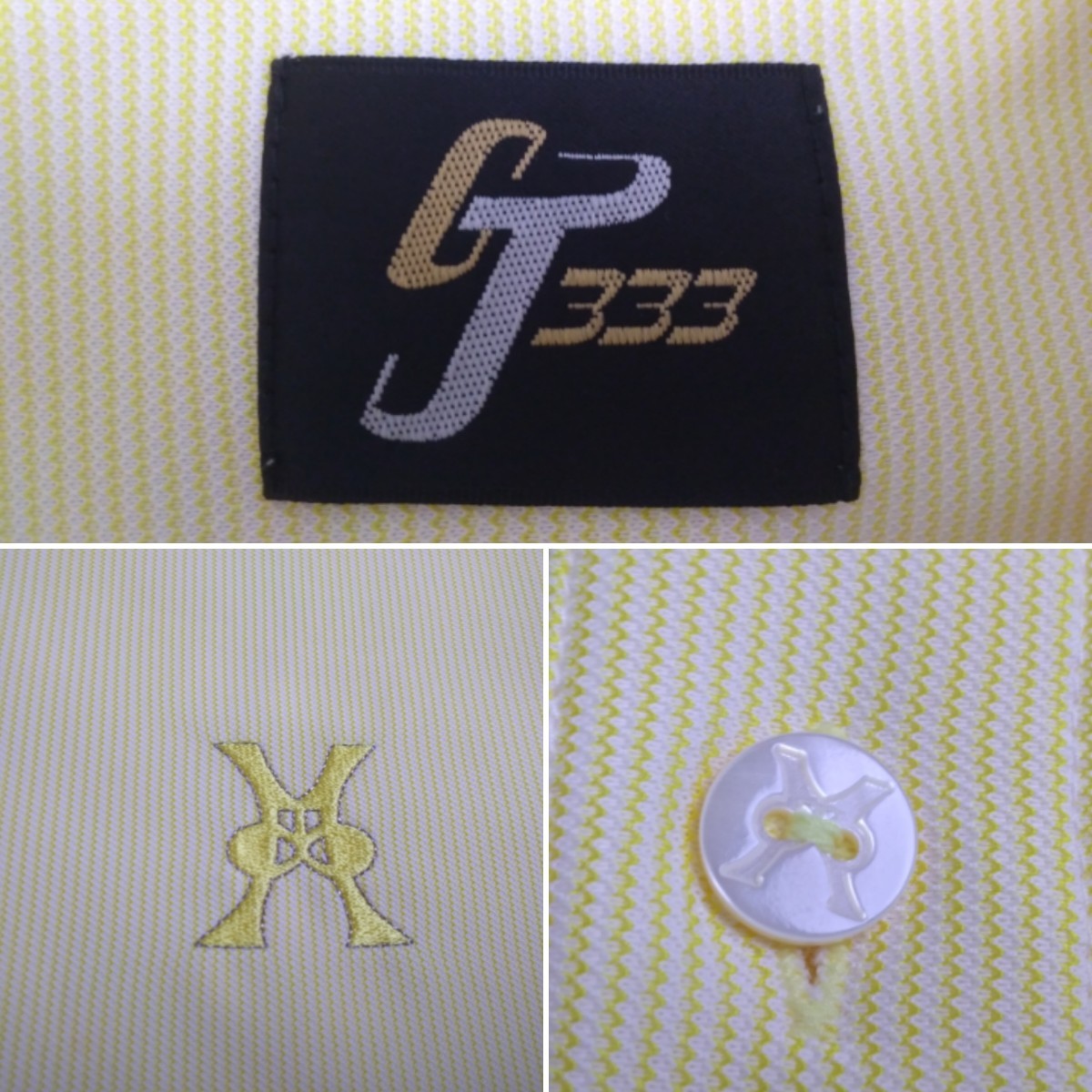 超特大サイズ 着用少 JUMBO OZAKI 333 吸水速乾 ストレッチ 半袖ポロシャツ メンズ ジャンボ尾崎 J's ブリヂストン ゴルフウェア 230935の画像6