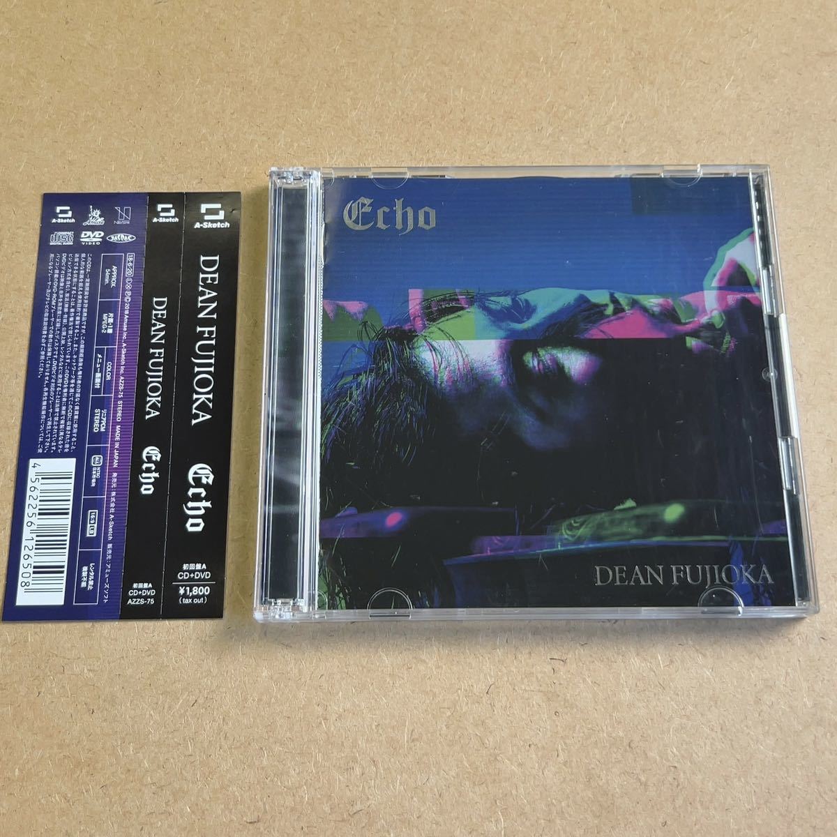 送料無料☆DEAN FUJIOKA『Echo』初回限定盤CD＋DVD54分収録☆LIVE映像☆帯付☆美品☆ディーン・フジオカ☆319_画像1