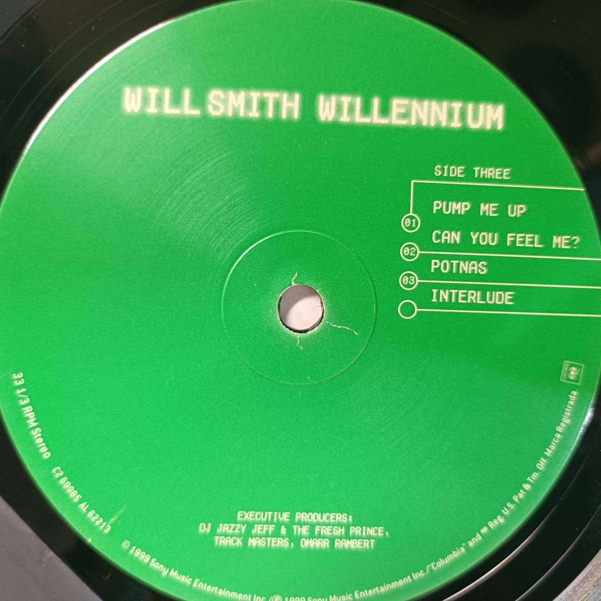 即決 WILL SMITH Willennium USオリジナル 2LP シュリンク・ハイプステッカー付　ウィル・スミス　 YA_画像6