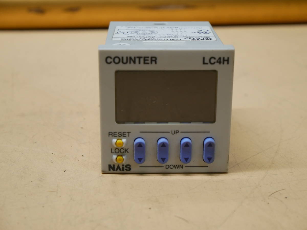 注目の NAiS 電子カウンター LC4H-R4-AC240V 即決価格. リレー - www