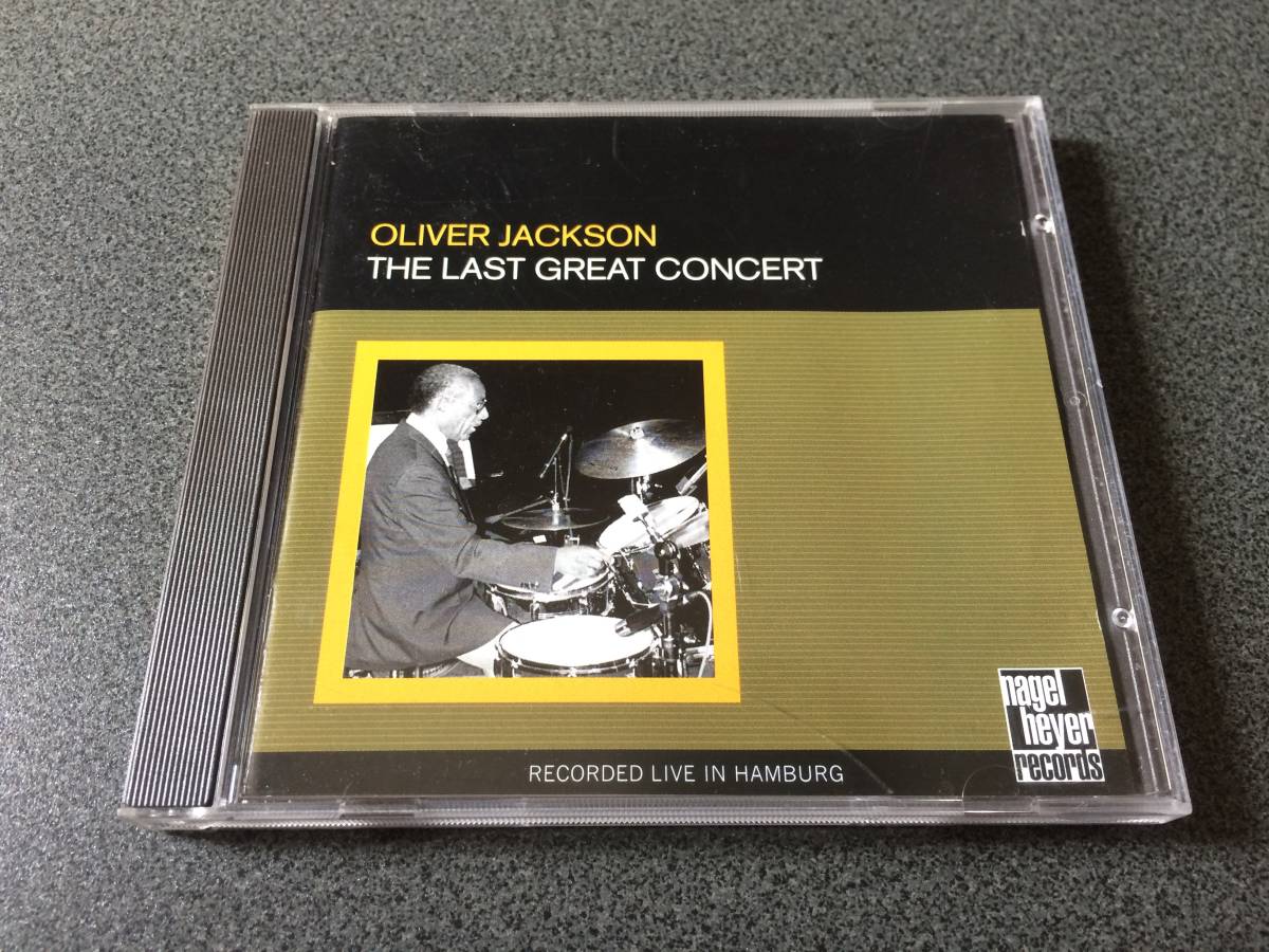 【CD】THE LAST GREAT CONCERT / オリバー・ジャクソン OLIVER JACKSON_画像1