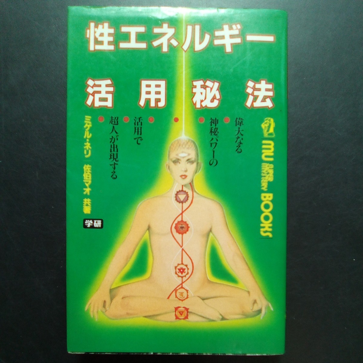 性エネルギー活用秘法 ミゲル・ネリ 佐伯マオ 学研 偉大なる神秘パワーの活用で超人が出現する　ジャンク品【a297】_画像1