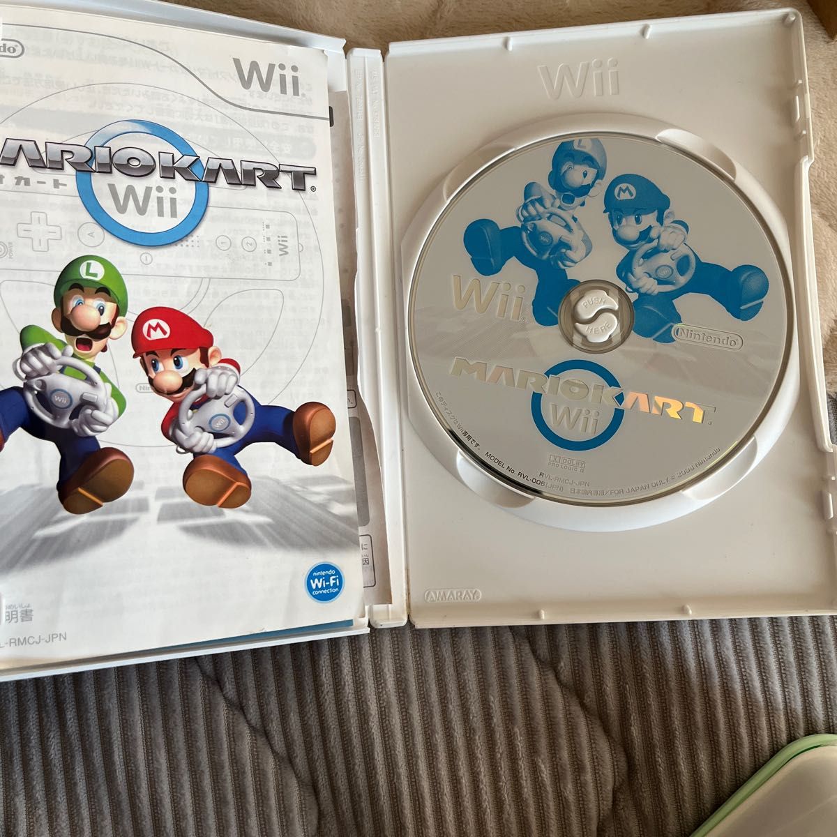 マリオカートWii マリオカート 任天堂 Wiiハンドル付き