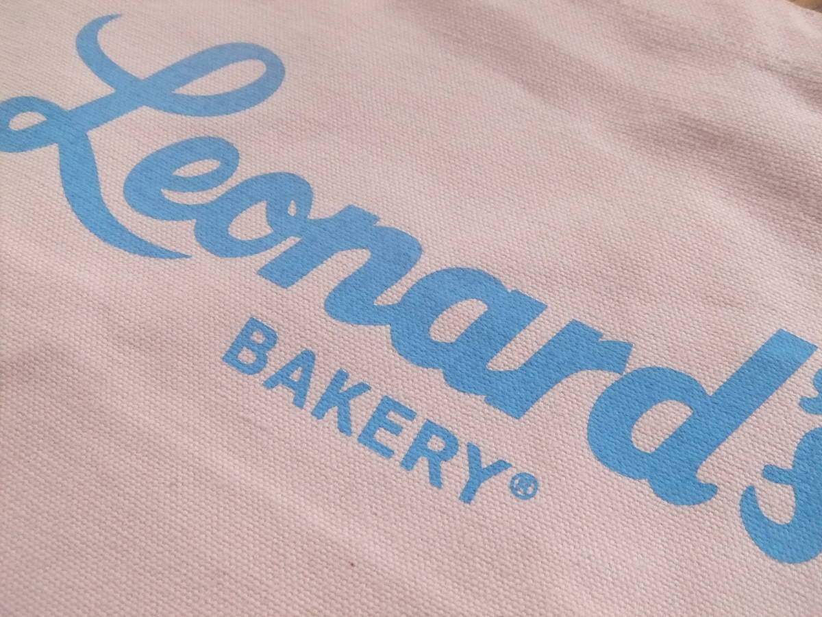 ALOHA ハワイ 新品 Leonard’s Bakery レナーズ ベーカリー MALASADAS ピンク かわいい トートバッグ Ｓ カパフル Kapahulu Ave マラサダ_画像2