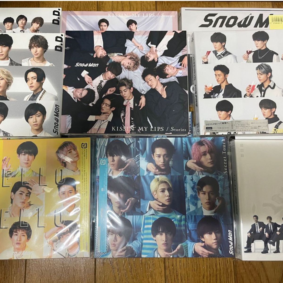 SnowMan シングルCD 初回盤セット