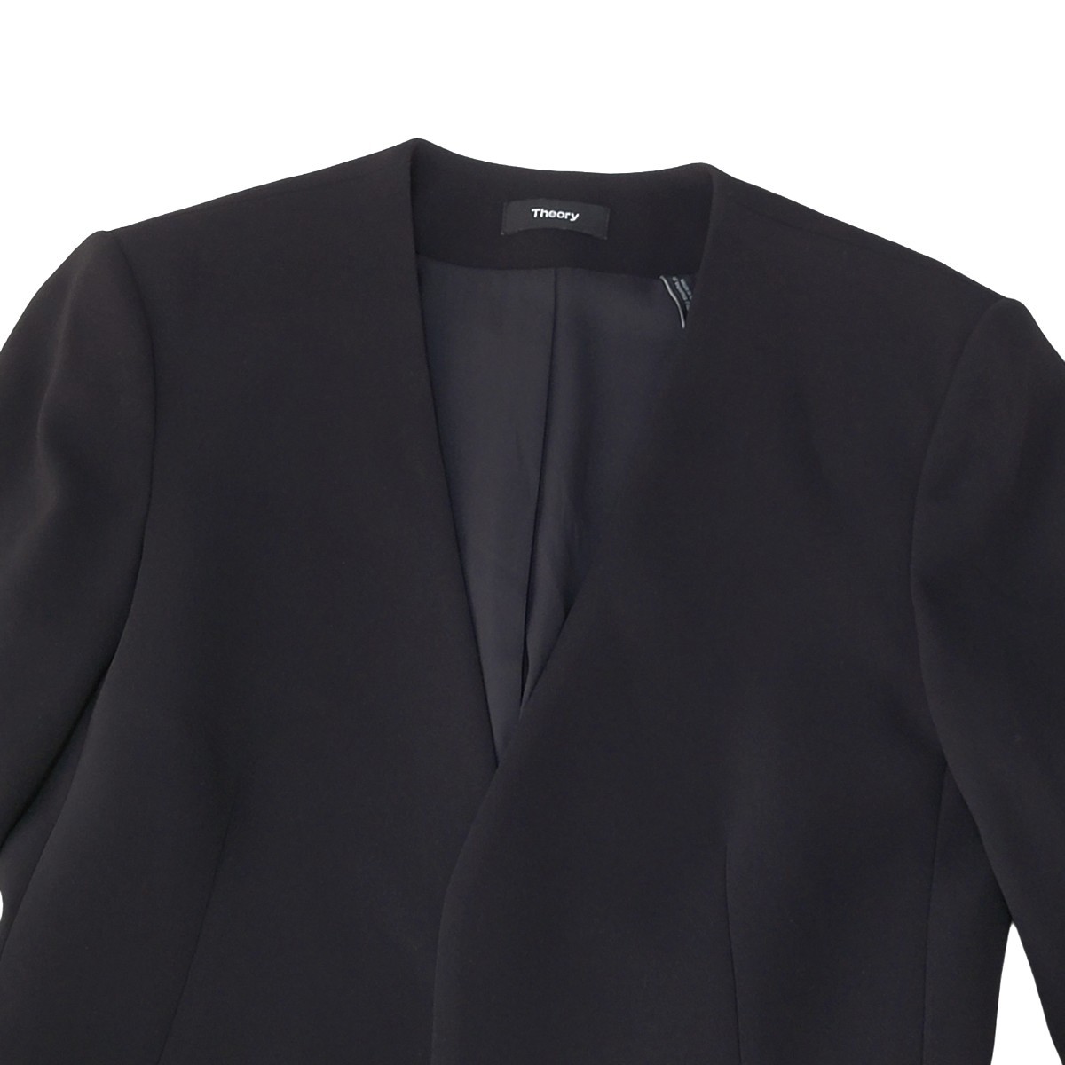 未使用】 大人気 税込48 400円 セオリー Theory ノーカラー 未使用】 大人気 税込48 400円 セオリー Theory ノーカラー