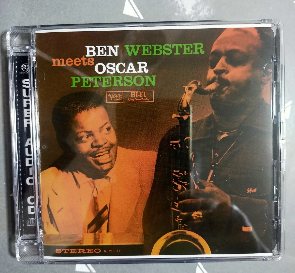 BEN・WEBSTER・MEETS・OSCAR・PETERSON　SACDハイブリッド　アナログ・プロダクションズ製作　STEREO_画像1