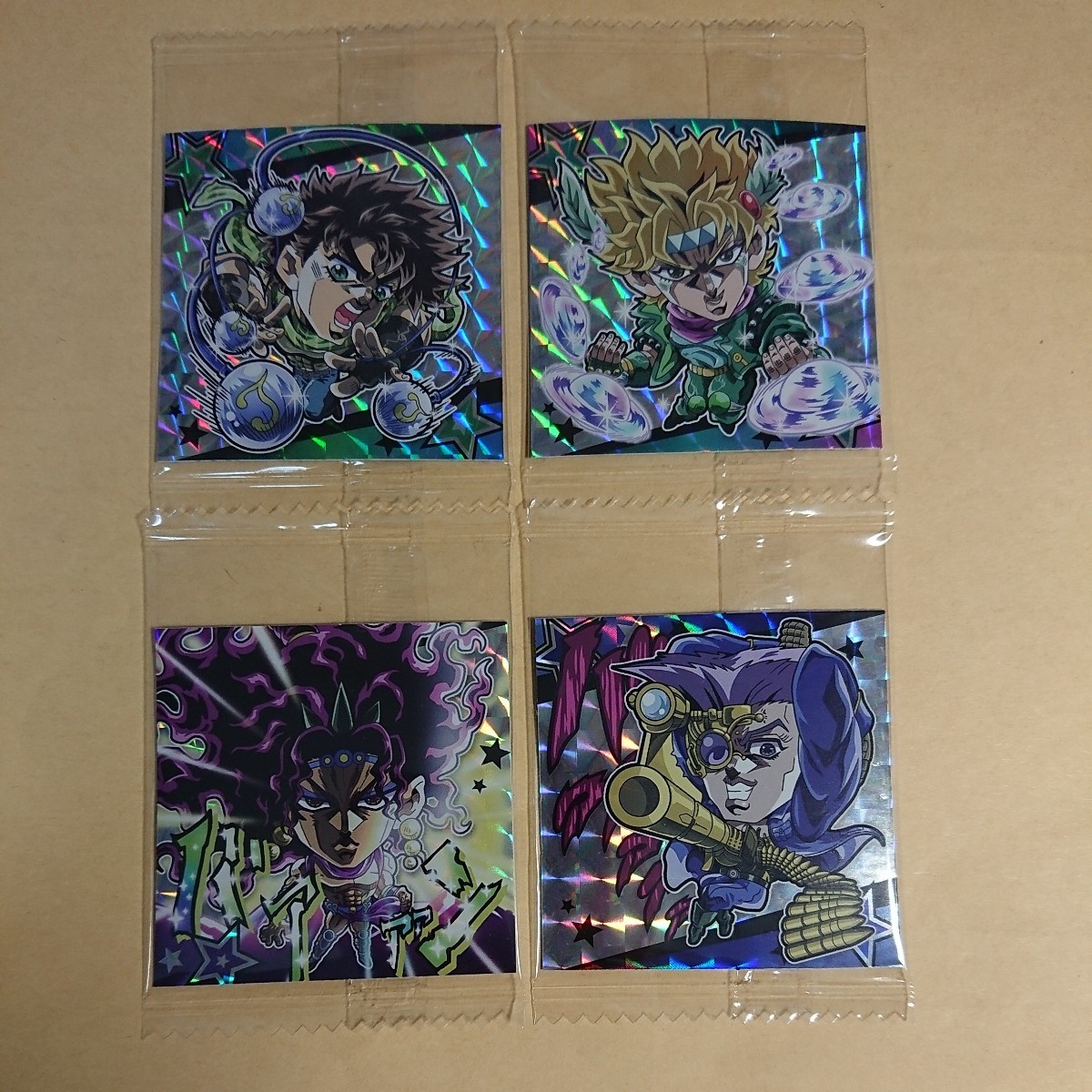 ジョジョの奇妙な冒険 カード SR まとめ売り 新品未開封】ジョジョの奇妙な冒険 シールウエハース SR まとめ