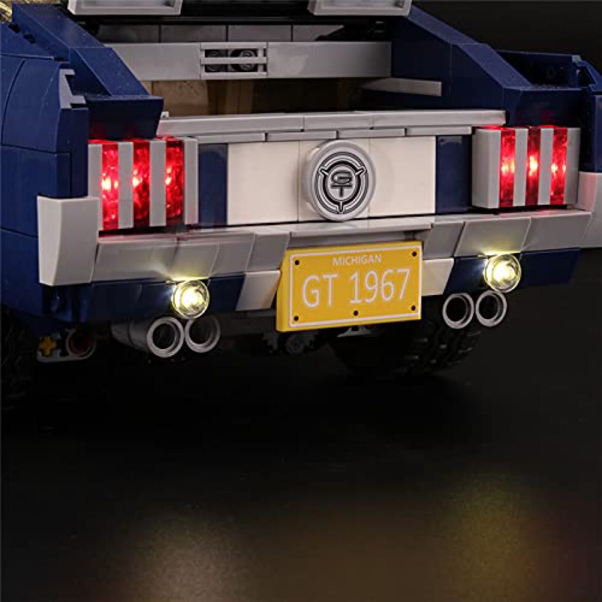 Skyview レゴ用LED照明キットセット（LEGO）フォードマスタング (Ford Mustang) 10265