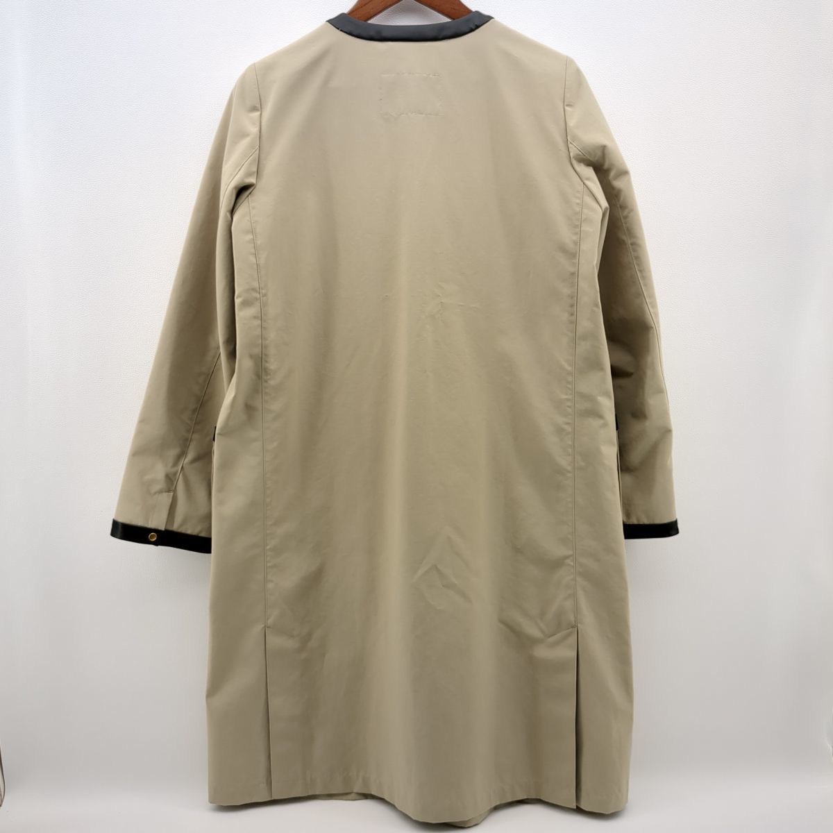 Traditional Weatherwear L221APFCO0303RO ノーカラーコート レディース ベージュ SIZE 34 トラディショナルウェザーウェア ◆3109/宮竹店_画像2