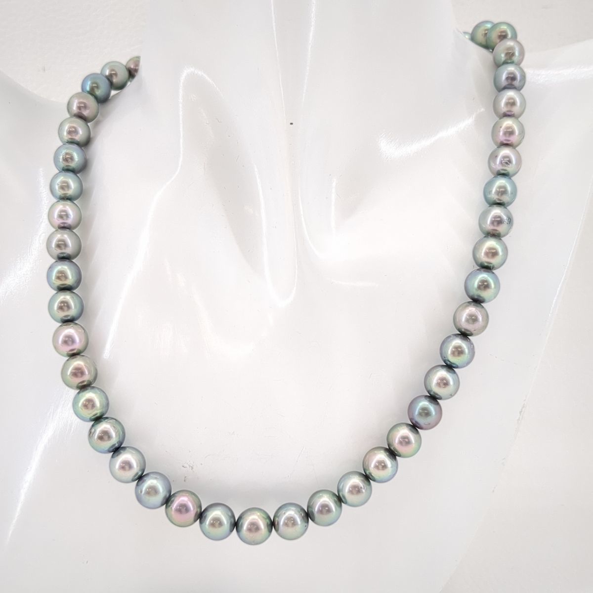 全ての 真珠ネックレス グレー系 約8mm 40cm シルバー925 42.0g パール Pearl 中古 ◆3111/藤枝インター店 その他