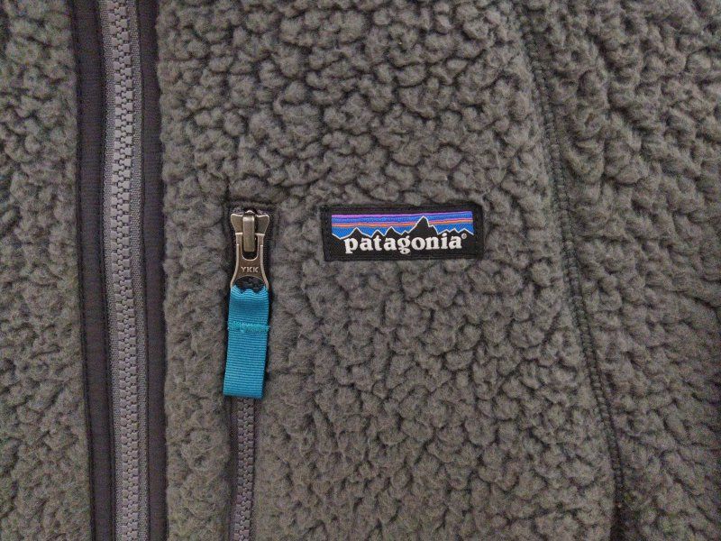 Patagonia パタゴニア 22800 レトロパイルジャケット ボア フリース グレー XSサイズ アウトドアウェア◆3110/フィールドギア浜松宮竹店_画像2