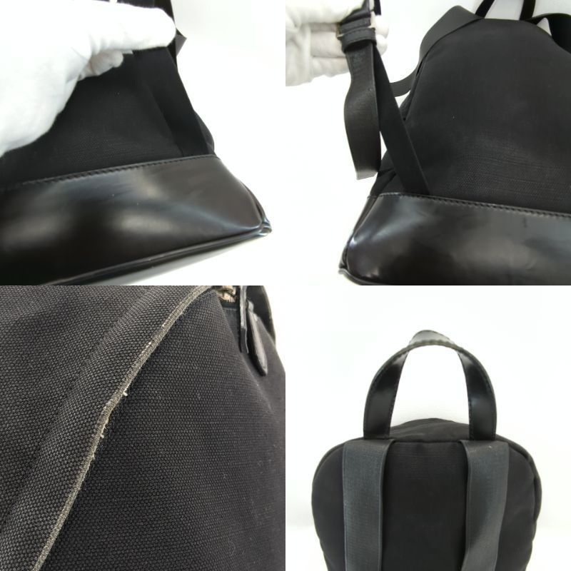 バレンシアガ リュックサック ブラック 392007 バックパック キャンバス  BALENCIAGA 中古 ◆3111/藤枝インター店の画像8