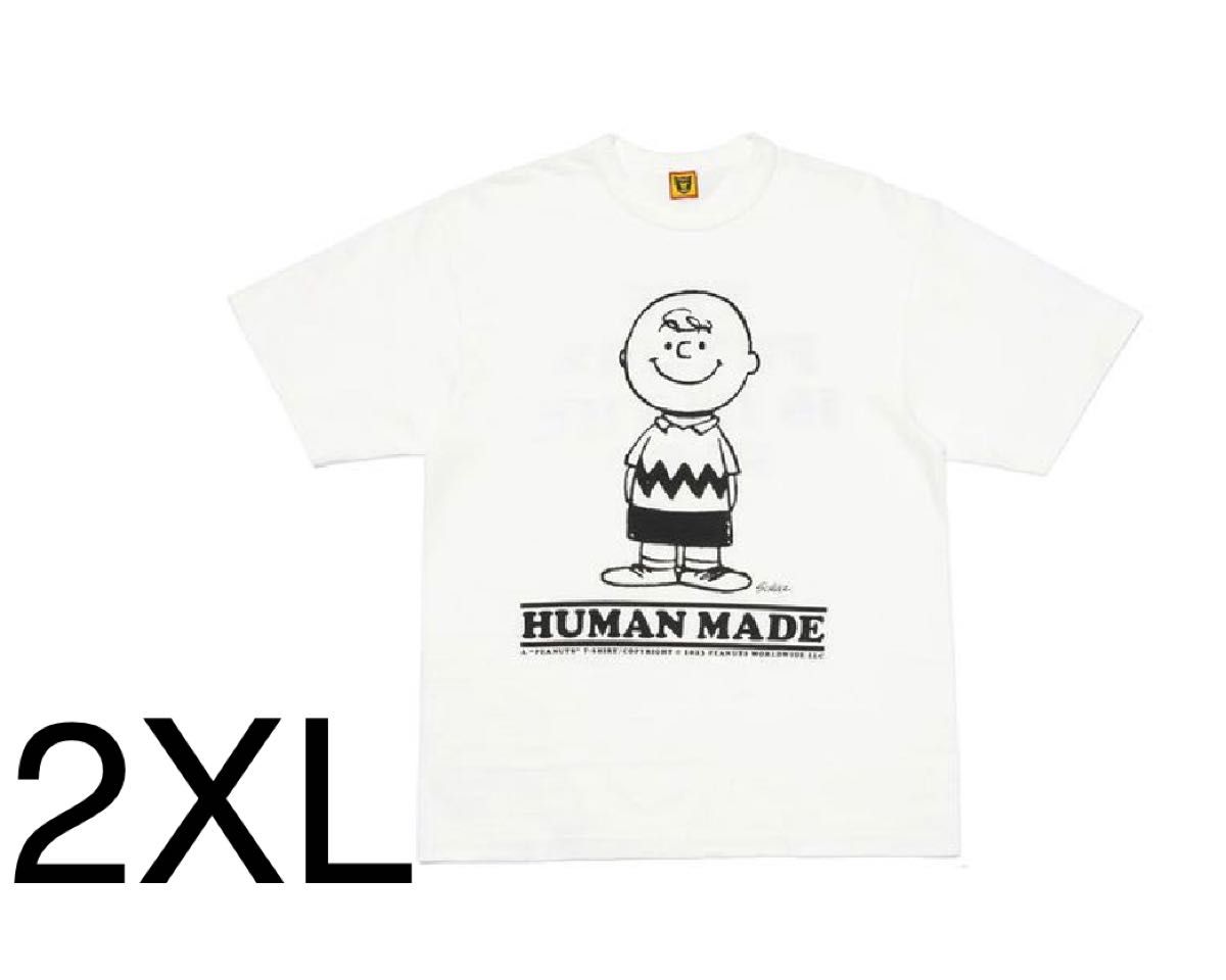 ヒューマンメイド HUMAN MADE PEANUTS T-SHIRT #2 フロントプリントTシャツ メンズ 2XL