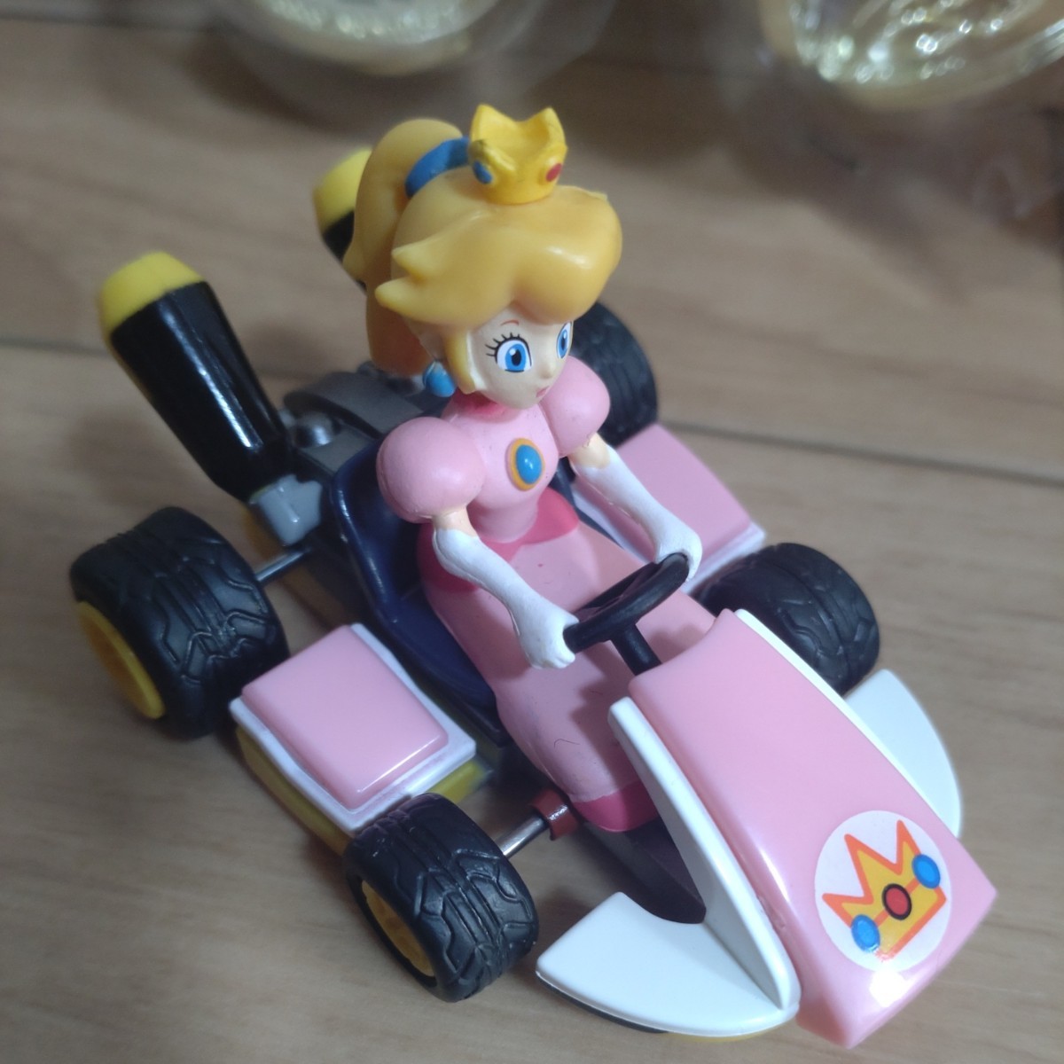 マリオカート プルバックカー スーパーマリオ ピーチ クッパ 2台セット