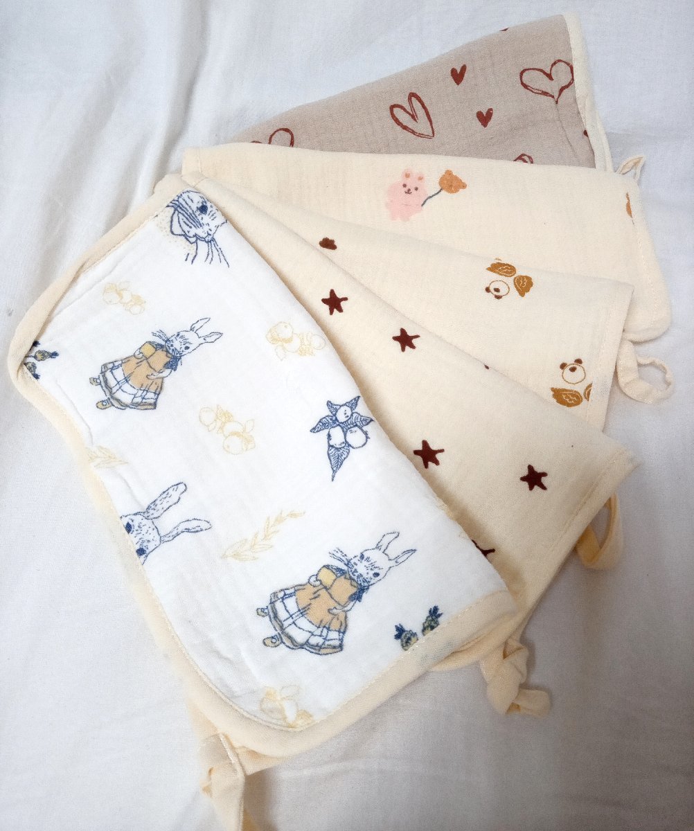 * марля носовой платок 10 шт. комплект для малышей полотенце для лица * празднование рождения и т.д. в точности 991 иен 