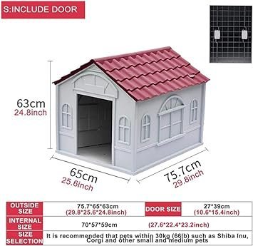 *HPYWTJY XDB-432S pet house PET OUTDOOR HOUSE S size pink * love dog . large joy 9,991 jpy 