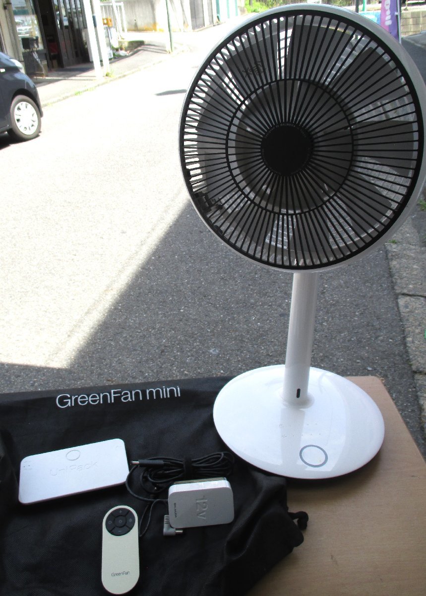 価格は安く ☆バルミューダ BALMUDA GreenFan mini EGF-2000-WK 扇風機