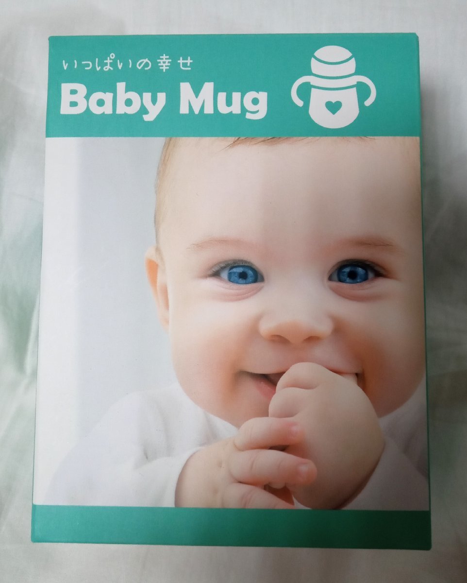 ☆Baby Mug ベビーマグ ピンクフラワー ◆漏れないカップ491円_画像2