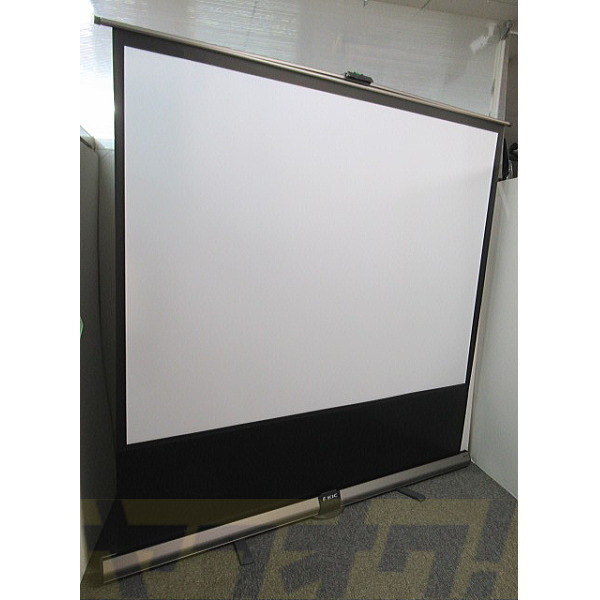 KIC 100 -inch mobile screen [ used ] floor type KPR-100[2][ address for delivery . designation region * direct taking over only ]