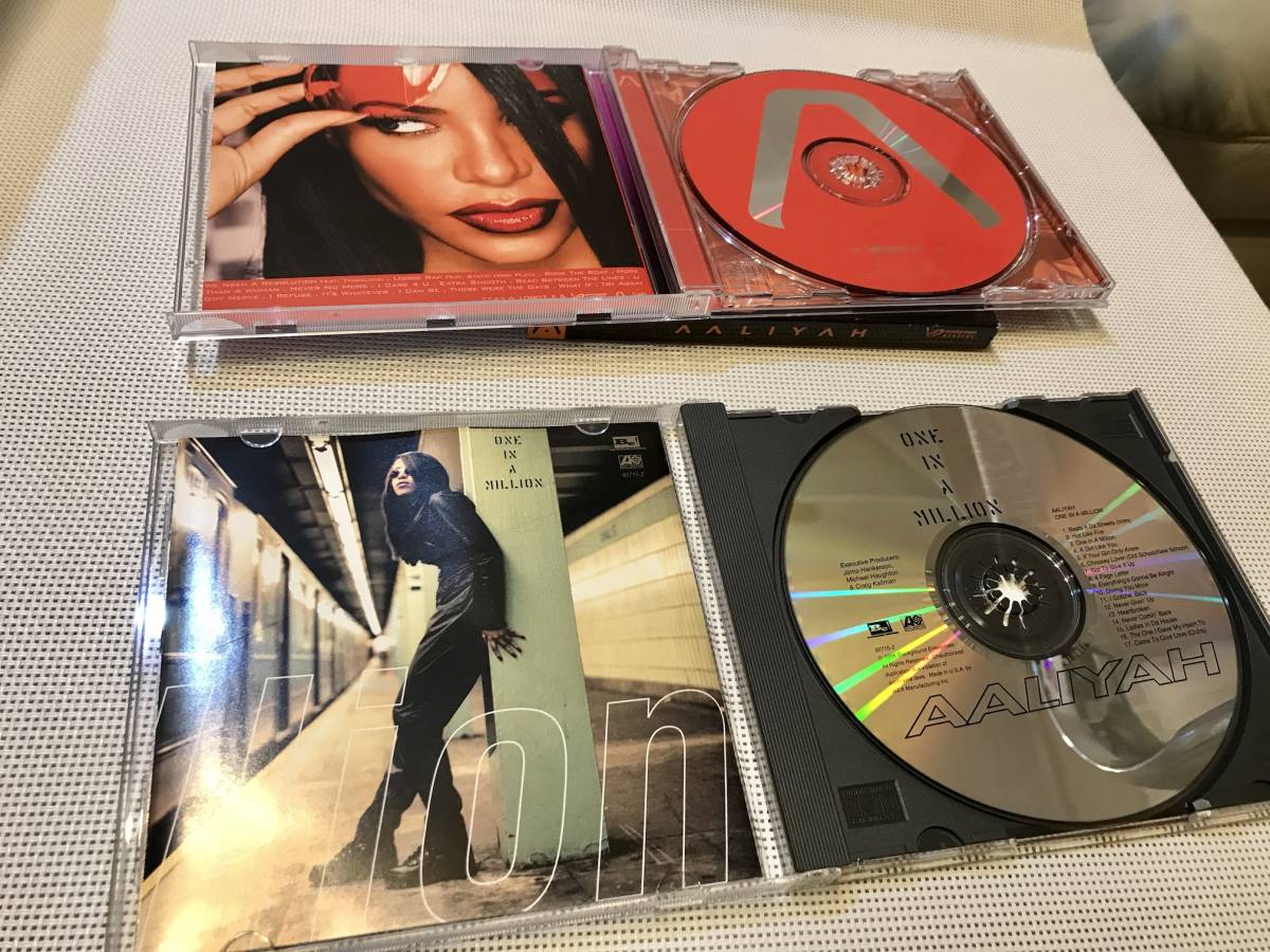 【美品】 アリーヤ Aaliyah、アルビーシュアAlB. Sure アルバム4枚セット_画像3
