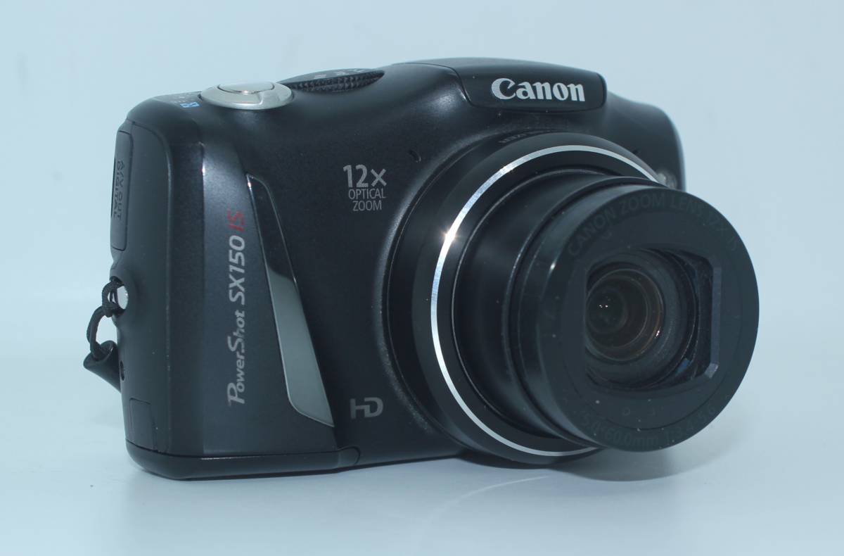 ★良品★ CANON キヤノン PowerShot SX150 IS コンパクトデジタルカメラ 単三電池対応 #C330