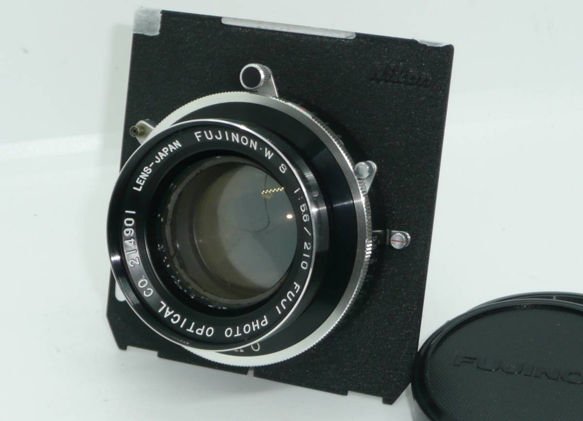 ☆美品☆ FUJI フジ FUJINON W 210mm F5.6 大判レンズ #F023-