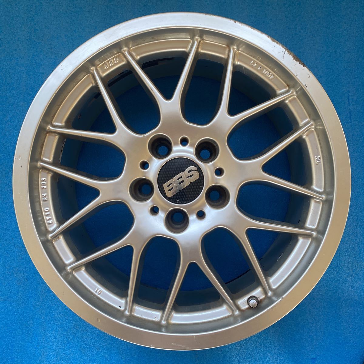 BMW BBS RX 203 　17×8.0J PCD120H5 OFF+10 ハブ径約61mm 4本セット_画像3