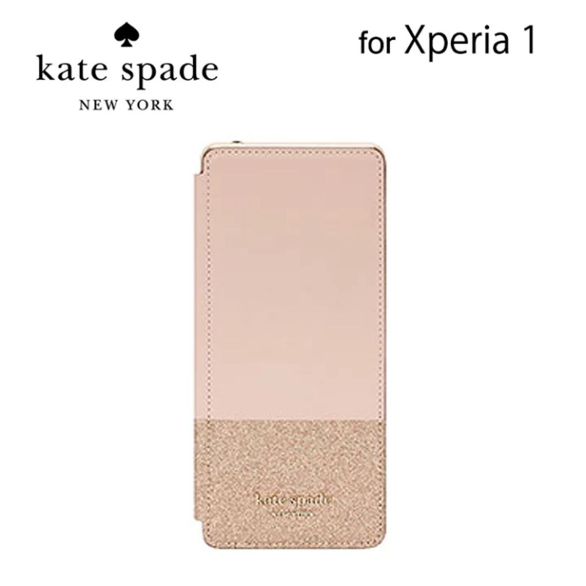 【新品未使用】Xperia1用 kate spade 手帳型ケース