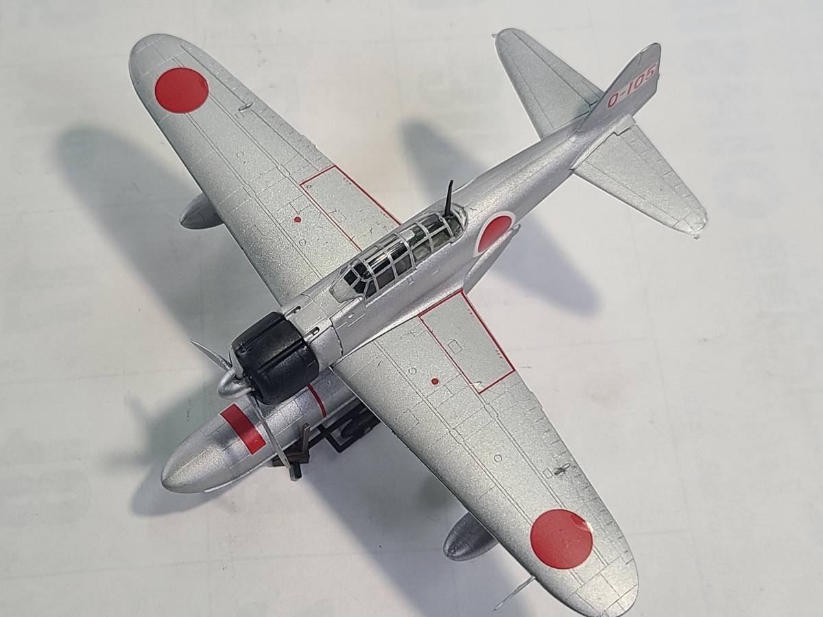  plastic model final product two type water fighter (aircraft) Hasegawa 