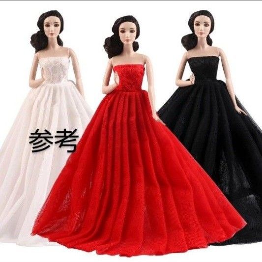 人形 ウェディングドレス カクテルドレスドレス