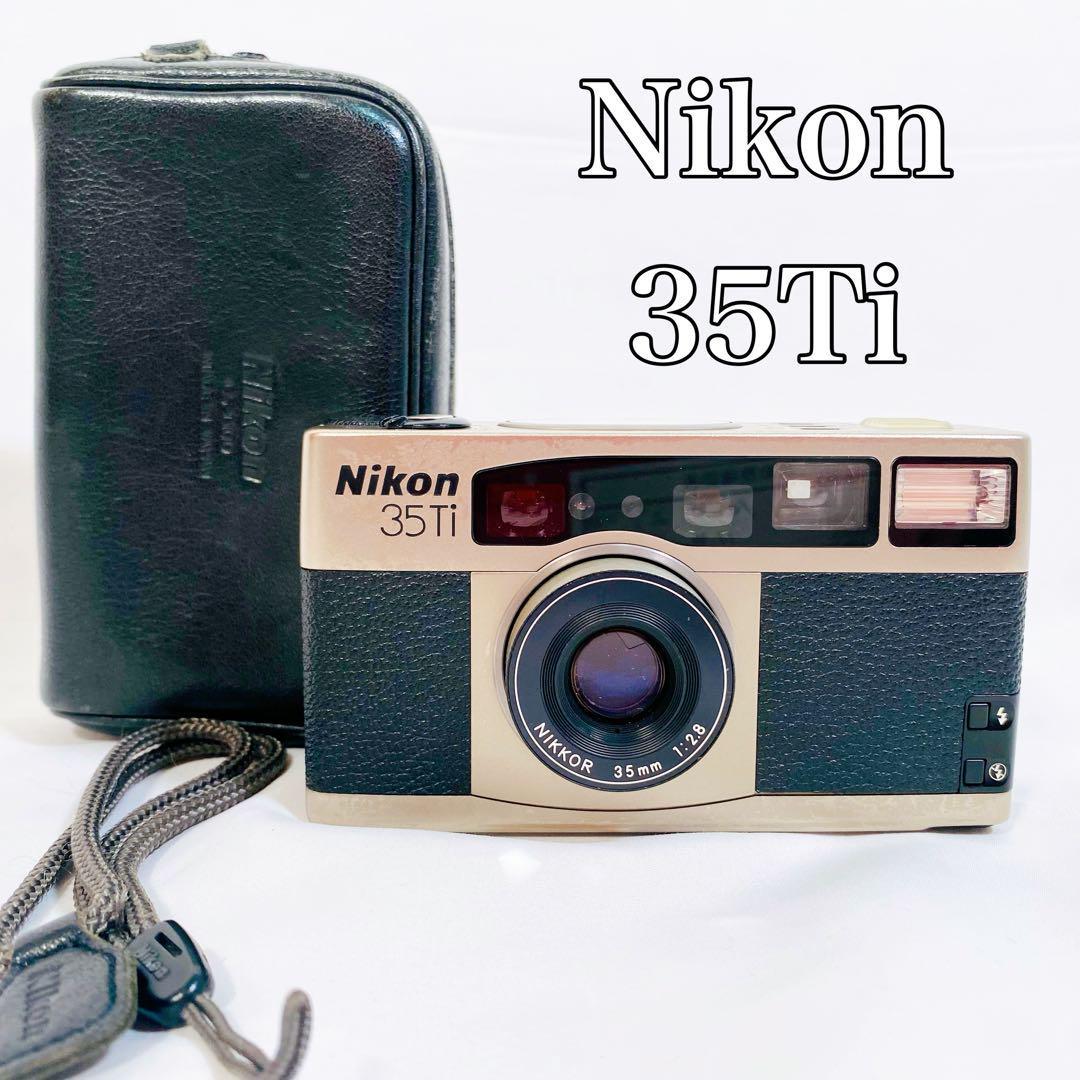 Nikon 35Ti フィルムカメラ 完動品 美品-