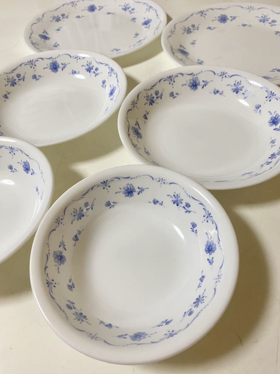 a21 CORELLE コレール プレート 小皿 中皿 大皿 3サイズ 計6枚セット_画像2