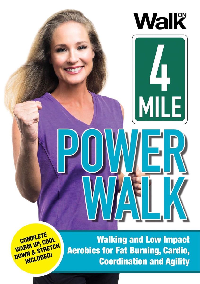 『WALK ON』4 Mile POWER WALK　'Jessica Smith' 北米版DVD