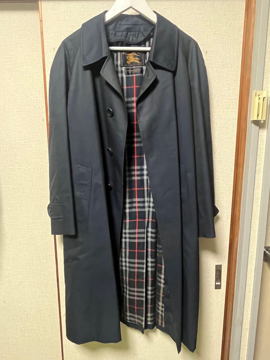 古着 バーバリー トレンチコート ノバチェック ベージュ M Burberrys