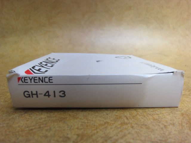 送料無料 保管品 KEYENCE キーエンス 振動スイッチ センサヘッド GH-413 GAシリーズ 判別変位センサ 初期不良保証 レターパックプラス発送_画像6