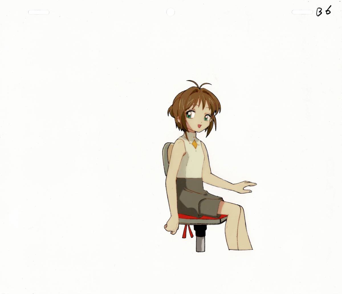 カードキャプターさくら 木之本桜 セル画 動画 原画 CLAMP カードキャプターさくら 木之本桜 セル画 動画 原画 CLAMP